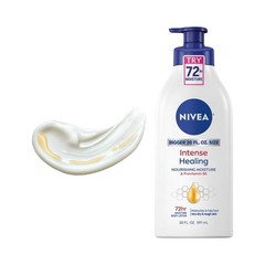 Nivea Intense Healing Body Lotion 16.9 Oz Deep Moisturizer For Dry Skin