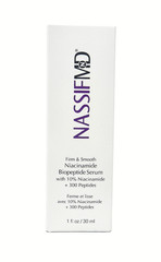 NassifMD Firm & Smooth Niacinamide Biopeptide Serum 1 fl oz