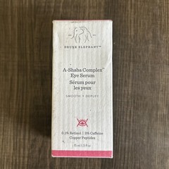 Drunk Elephant A-Shaba Complex by Drunk Elephant, .5 oz Eye Serum With Box
