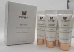 6 Vivier skin care LEXXEL MOISTURIZING CREAM samples 0.17 oz each