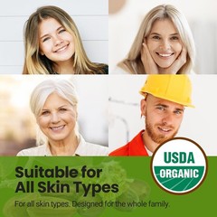 Organic Unscented Hand Salve with Jojoba & Beeswax – 2 oz Natural Healing Balm