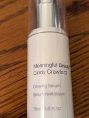 Meaningful Beauty GLOWING SERUM by Cindy Crawford .5 oz / 15 ml NEW & SEALED
