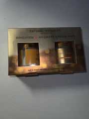 Natural Infusion Day/Night Cream Duo Vitamin C & Collagen 3.38 oz each