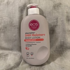 eos Shea Better Body Lotion Coconut Waters, 24-Hour Moisture Skin Care, 16FL OZ