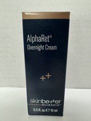 SkinBetter AlphaRet Body Overnight Cream 15ML All Skin Types ** NEW IN BOX ***