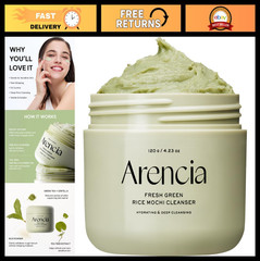 Korean Rice Mochi Face Cleanser – Gentle Scrub, Deep Clean, Moisturizing, Pore M