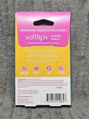 3-pack Softlips Holiday Edition Moisturizing Natural Lip Balm in Gift Box