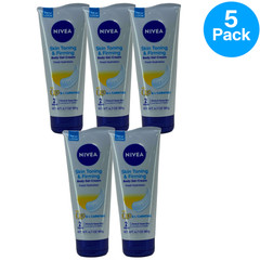 Nivea Skin Toning & Firming Body Gel-Cream 6.7 oz 5 Pack New