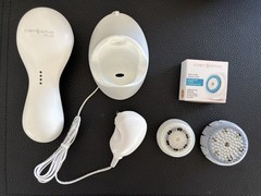 For Parts Only Clarisonic PLUS Cleansing Brush, Charging Cradle & 3 Brush Heads