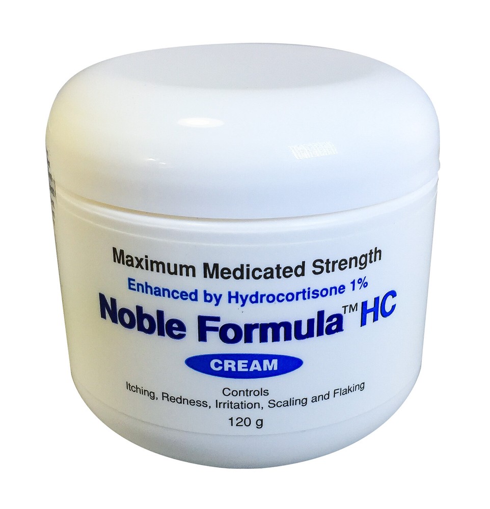 Noble Formula HC Cream Pyrithione Zinc .25% w/ Hydrocortisone 1% – Psoriasis
