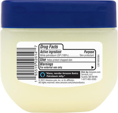 Petroleum Jelly White Petrolatum Skin Protectant, Unscented, 7.5 oz, 1-Pack, (Pr