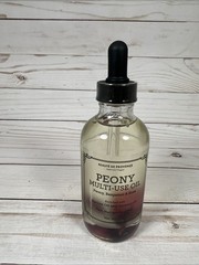 Beaute De Provence Peony Multi-Use Oil Hair Body Nails Apricot Bergamot Rose 4oz
