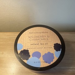 Bath & Body Works Wildberry & Chamomile Whipped Body Butter 6.5 oz/185 g