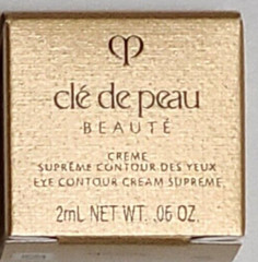 NIB Cle de Peau Beaute Eye Contour Creme Cream Supreme 2ml / 0.06oz