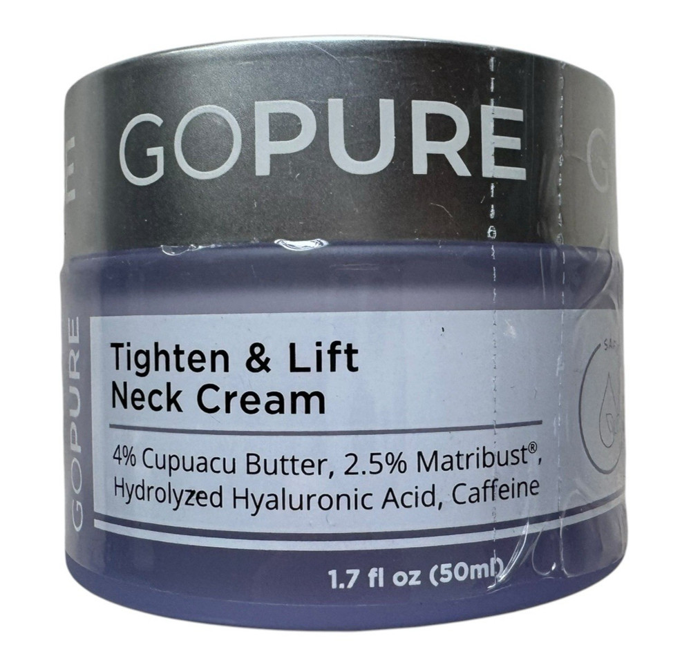 Go Pure Tighten & Lift Neck Firming Cream – 1.7 oz 50ml – Ex: 3/28