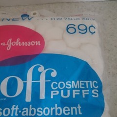 1964 Cotton Balls By Johnson & Johnson