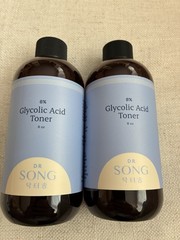 2 PACK Dr Song Glycolic Acid 8% Toner – AHA Exfoliant 12/27 NEW/SEALED