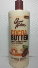 QUEEN HELENE COCOA BUTTER HAND & BODY LOTION 32 oz – For Extremely DRY SKIN