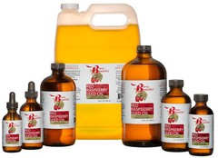 Red Raspberry Seed Oil – 1 fl oz to 1 Gallon – Cold Pressed, Virgin, Unrefined