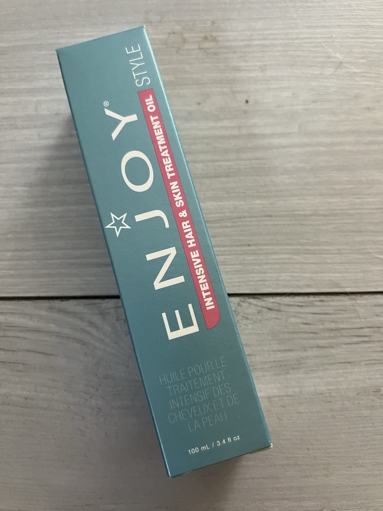Enjoy Intensive Hair & Skin Treatment Oil 3.4oz NEW FAST SHIP Sealed Style Care