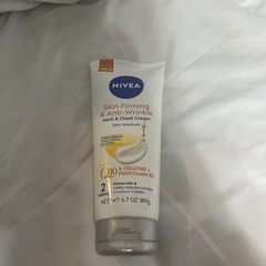 Nivea Skin Firming and Anti Wrinkle Neck and Chest Cream, 24-Hour 6.7 Oz Tube