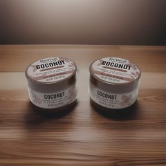 BeWell Coconut Soothing Cream, By NatureWell, For Face and Body, 8oz X 2