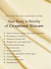 True Botanicals PHYTO–Retinol Anti-Aging Body Lotion, 4.3 Fl Oz/100Ml New In Box