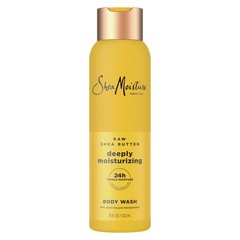 SheaMoisture Raw Shea Butter Body Wash Moisturize 18 Fl Oz (Pack of 1), White