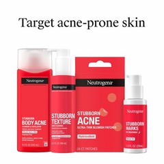 Neutrogena Salicylic Acid & PHA Stubborn Acne Body 8.5 Fl Oz (Pack of 1)