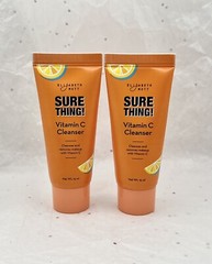 X2 Elizabeth Mott SURE THING! Vitamin C Cleanser 15ml/.5oz Travel Size