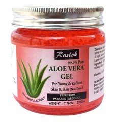 Organic Aloe Vera Gel Pure Natural Moisturizing Face Skin Hair Cucumber 7.76 OZ