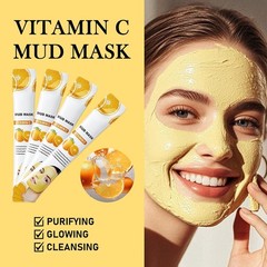 30PCS Clay Mask for Face,Vitamin C,Dead Sea Mud,Cucumber Mud Mask Set,Deep Clean
