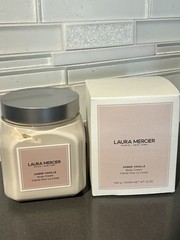 LAURA MERCIER AMBRE VANILLE BODY CREAM 340G 12 OZ JUMBO NEW IN BOX