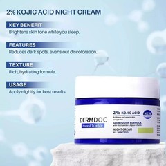 DermDoc Brighten Up Combo – Spray 100ml + Acid Night Cream 50g