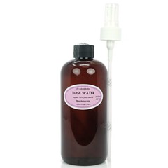 16 oz Rosewater Organic Organic Skin Toner Edible Pure Comes with a Sprayer!!!