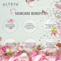 Alteya USDA Organic Bulgarian Rose Oil Rosa Damascena Otto Multi-Use Essentia…