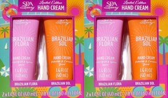 Spa Luxury Limited Edition Hand Cream – Brazilian Sol & Brazilian Flora (Set)