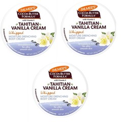 BL Palmers Cocoa Butter Body Cream Tahitian Vanilla 8.8oz each *Three Pack*