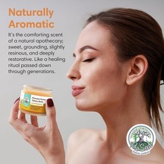 Manuka Honey Frankincense Tallow Balm, Handmade Grass-Fed Beef Tallow, Hydrating