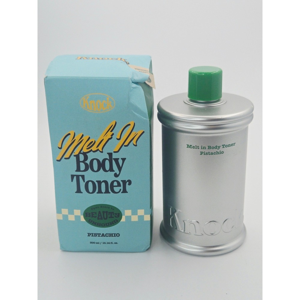 Knock Melt In Body Toner Pistachio 300ml 10.14 fl oz K-Beauty Moisturizer NEW