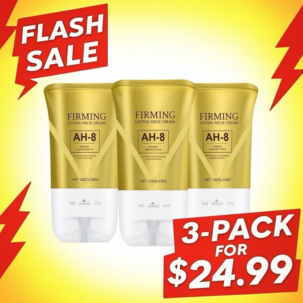 3PK AH-8 Firming Neck Cream for Crepey Skin Body Care Comfort Roller Neck Cream