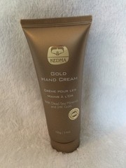 2 Kedma Gold Hand Cream with Dead Sea Minerals & 24K Gold, Paraben-Free, 100g