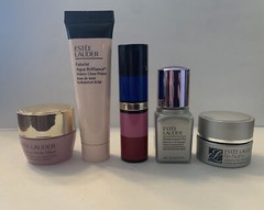 ESTEE LAUDER BUNDLE- (Check description for details) Creme, Lipstick, and more