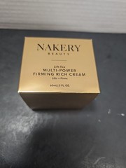 Nakery Beauty~Lift-Tox~Multi-Power Firming Rich Cream~60ml / 2 fl oz~NIB~Sealed~