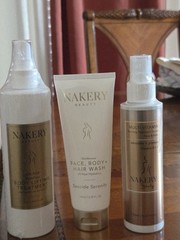 Nakery Beauty Body Care Bundle Lift-Tox Body Treatment Tanning Serum Hair Wash