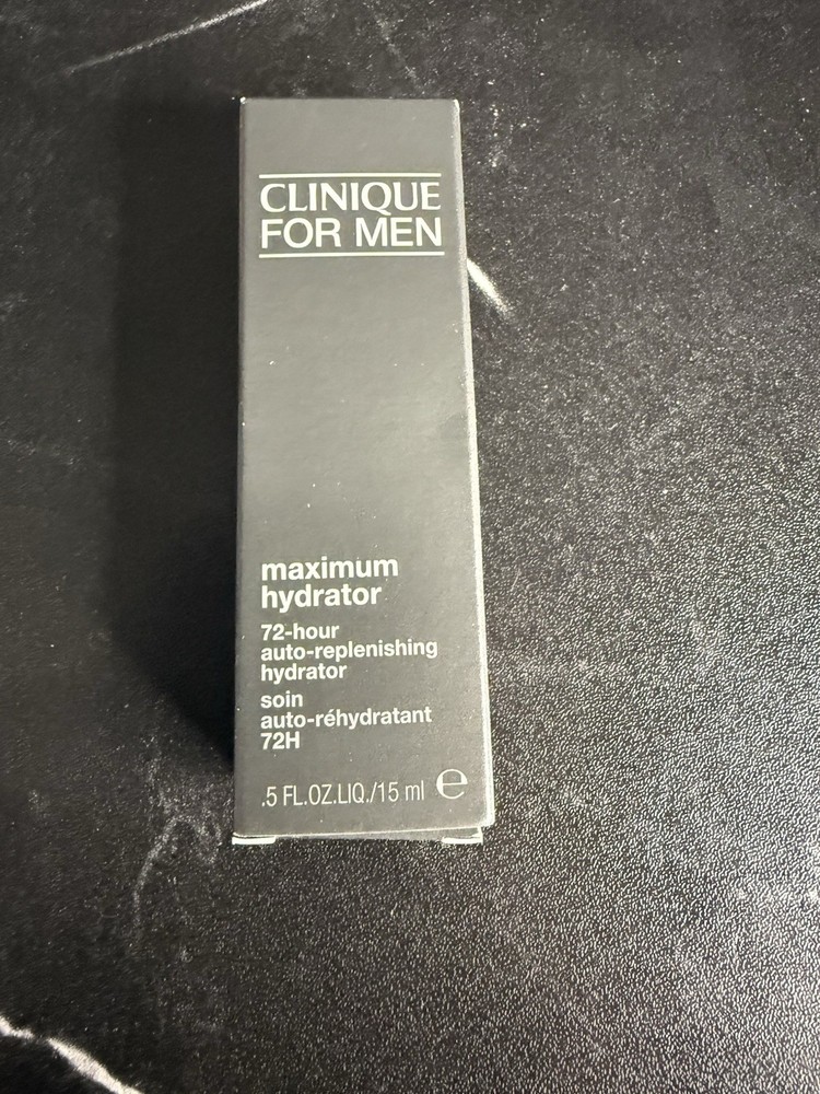 Clinique For Men Maximum Hydrator 72 Hour .5oz New Boxed