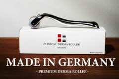 1.0 DERMA ROLLER micro roller skin kit care face titanium beard hair serum