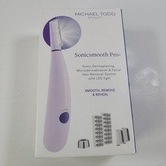 Michael Todd Beauty Sonicsmooth Pro+ Sonic Dermaplaning Hair Removal System LED