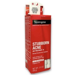 Neutrogena Stubborn Acne AM Treatment Fragrance & Dye Free 2.0 Oz, Exp 07/2026