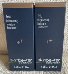 SKINBETTER TRIO REBALANCING MOISTURE TREATMENT 0.5 OZ X 2 FRESH AUTHENTIC
